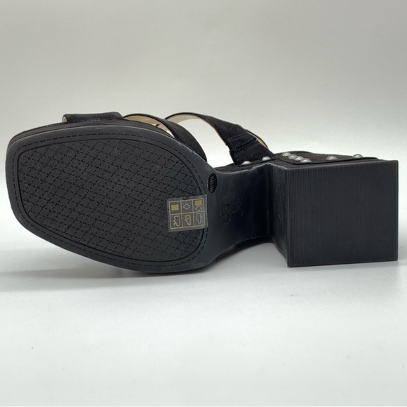 Jessica Simpson Nellenie Sandal in Black Suede - Picture 6 of 15